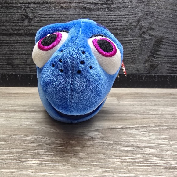 TY Sparkle Disney Finding Dory Blue Beanie Plush 9" Stuffed Animal Nemo 2016 - Picture 3 of 8
